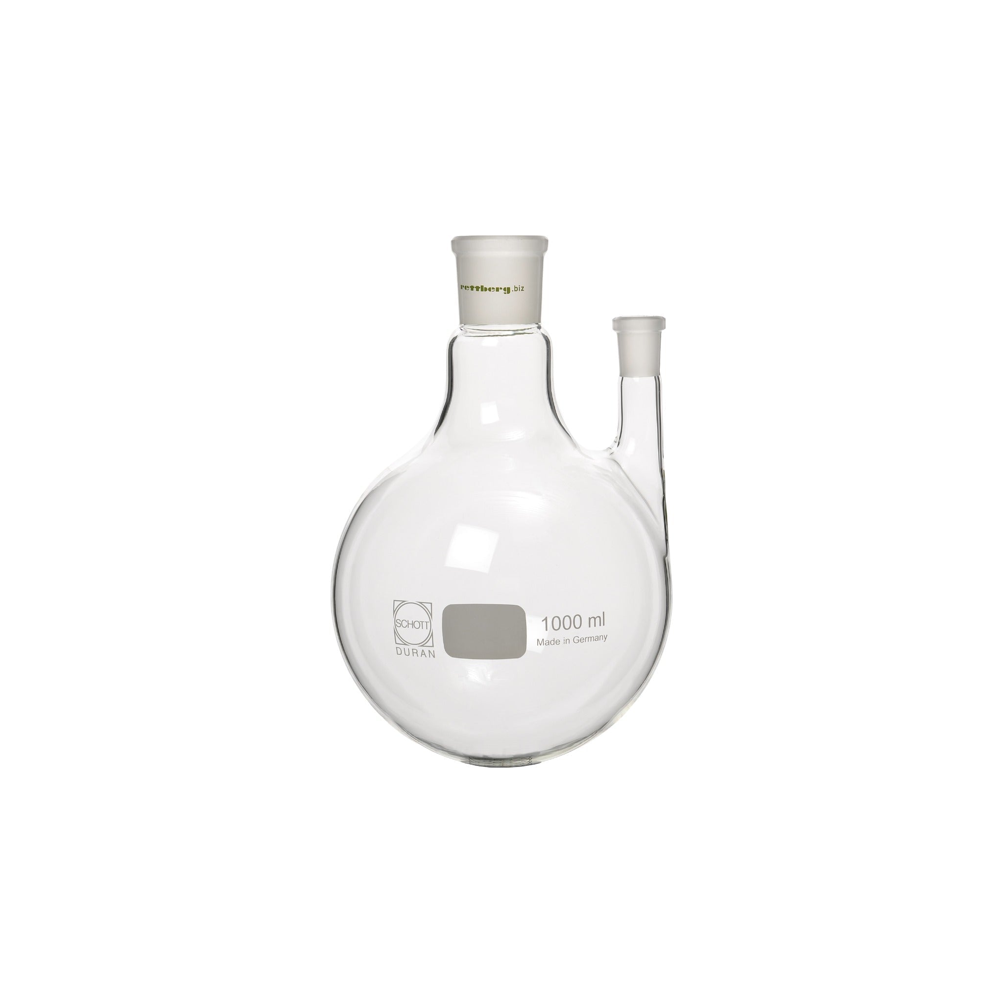 2 - Halskolben, Borosilikatglas 3.3, verschiedene Volumina und Schliffe - LabStore | Gebr. Rettberg GmbH