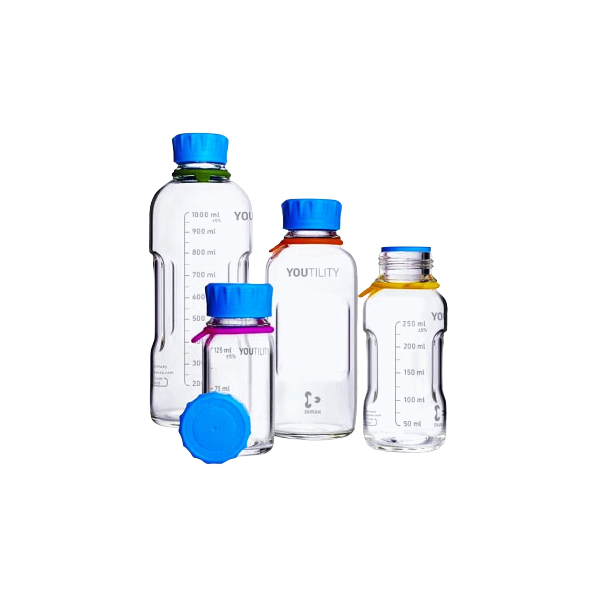 DURAN® YOUTILITY® GL 45 Laborflasche – Borosilikat 3.3 mit Schraubverschluss - LabStore | Gebr. Rettberg GmbH