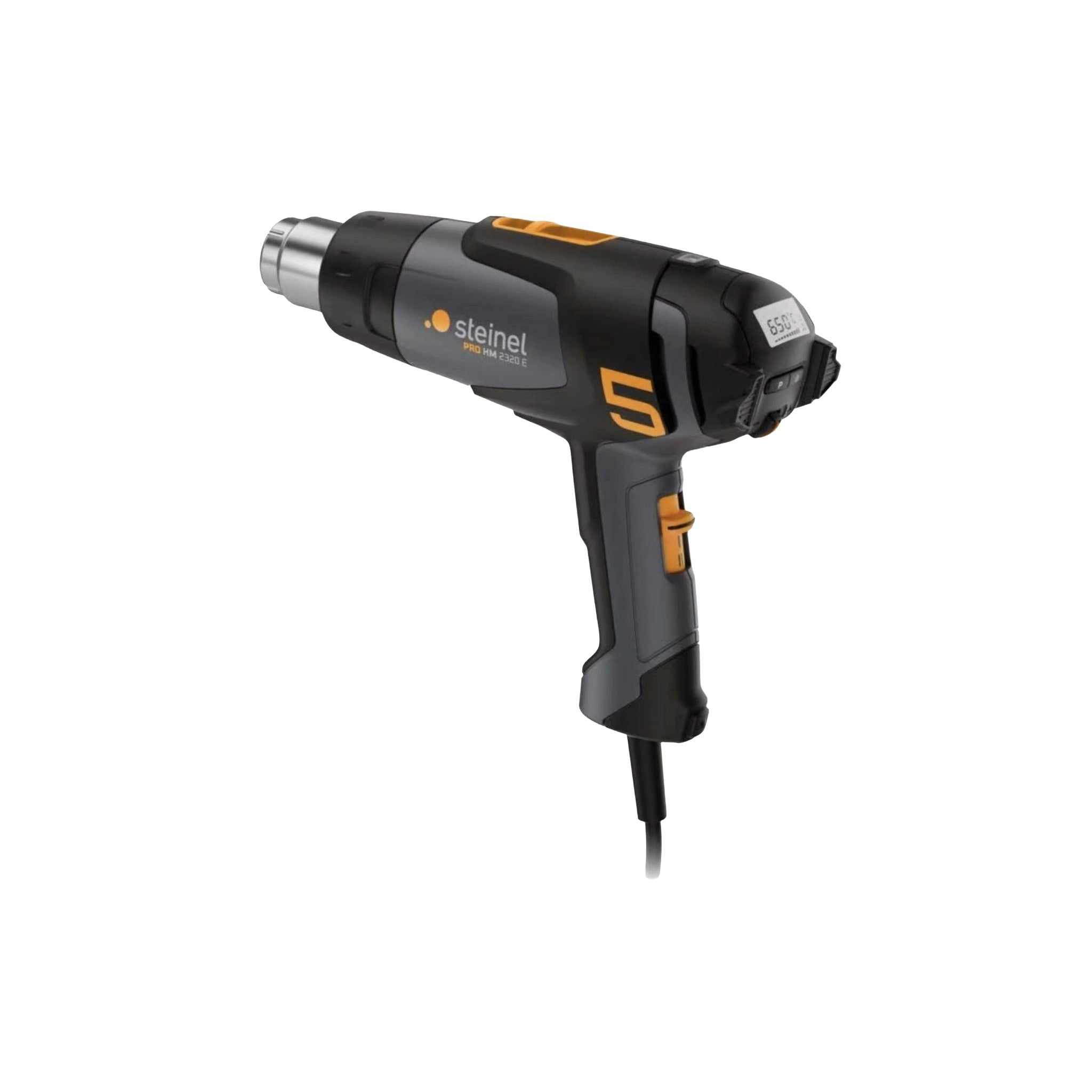 Heißluftgebläse 80 - 650°C digital regelbar – 2300 W Heißluftpistole mit LCD - Anzeige - LabStore | Gebr. Rettberg GmbH