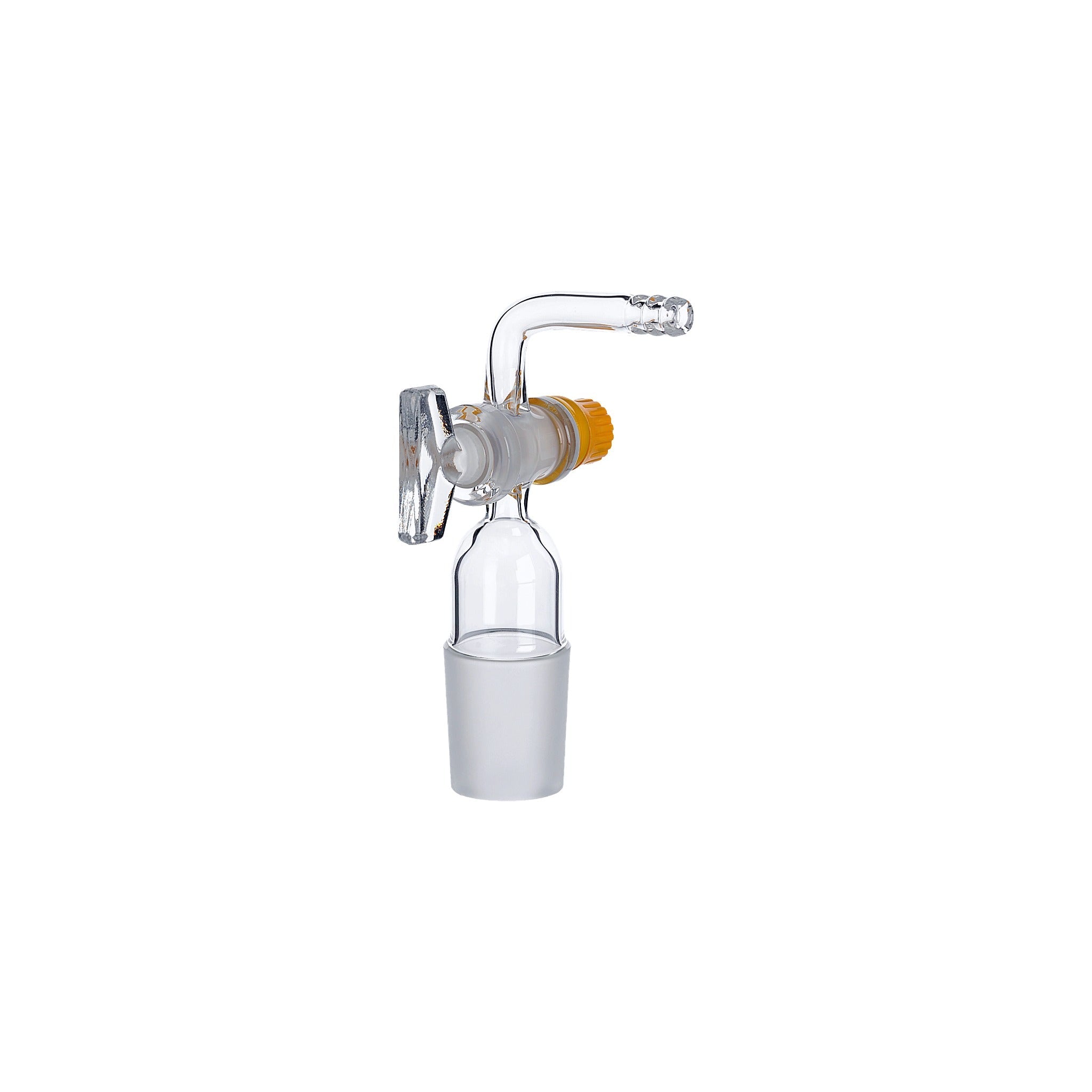 Adapter mit Hahn und Olive - LabStore | Gebr. Rettberg GmbH