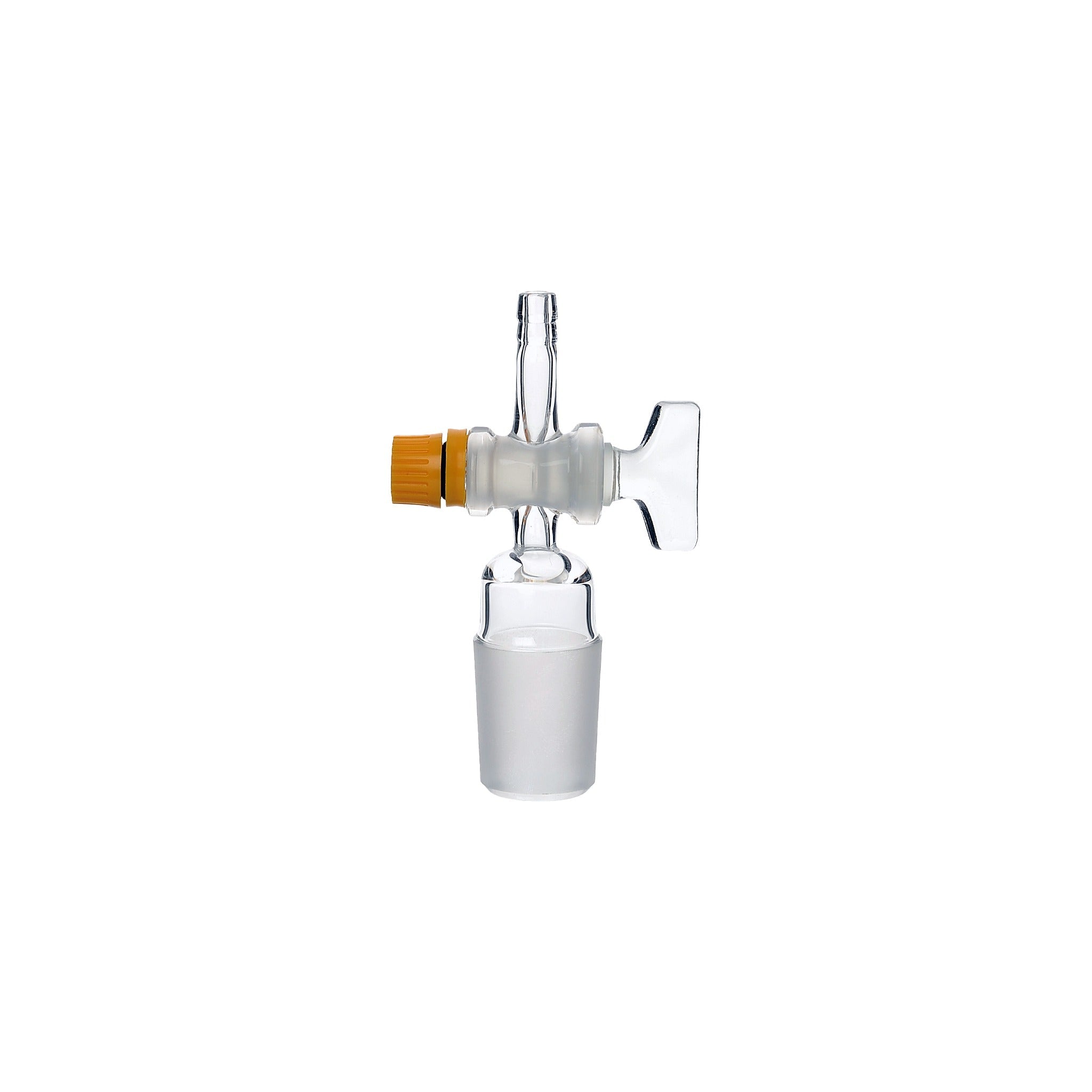 Adapter mit Hahn und Olive - LabStore | Gebr. Rettberg GmbH