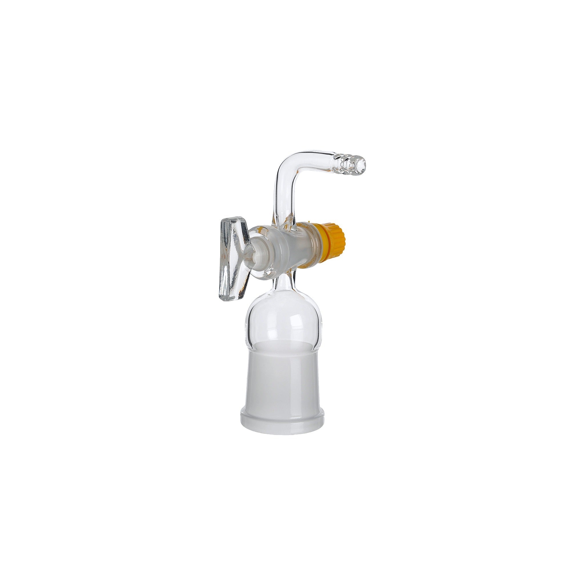 Adapter mit Hahn und Olive - LabStore | Gebr. Rettberg GmbH
