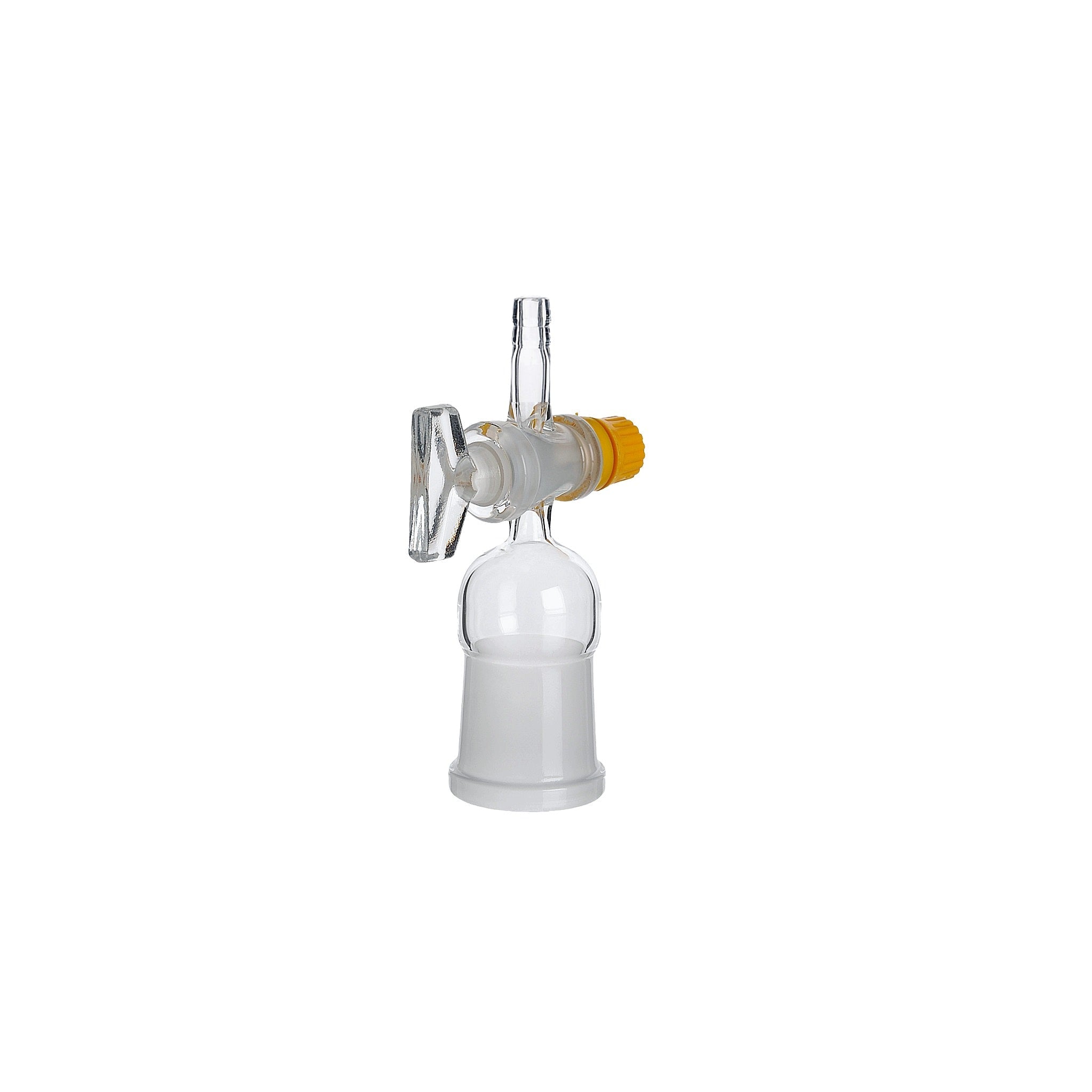 Adapter mit Hahn und Olive - LabStore | Gebr. Rettberg GmbH