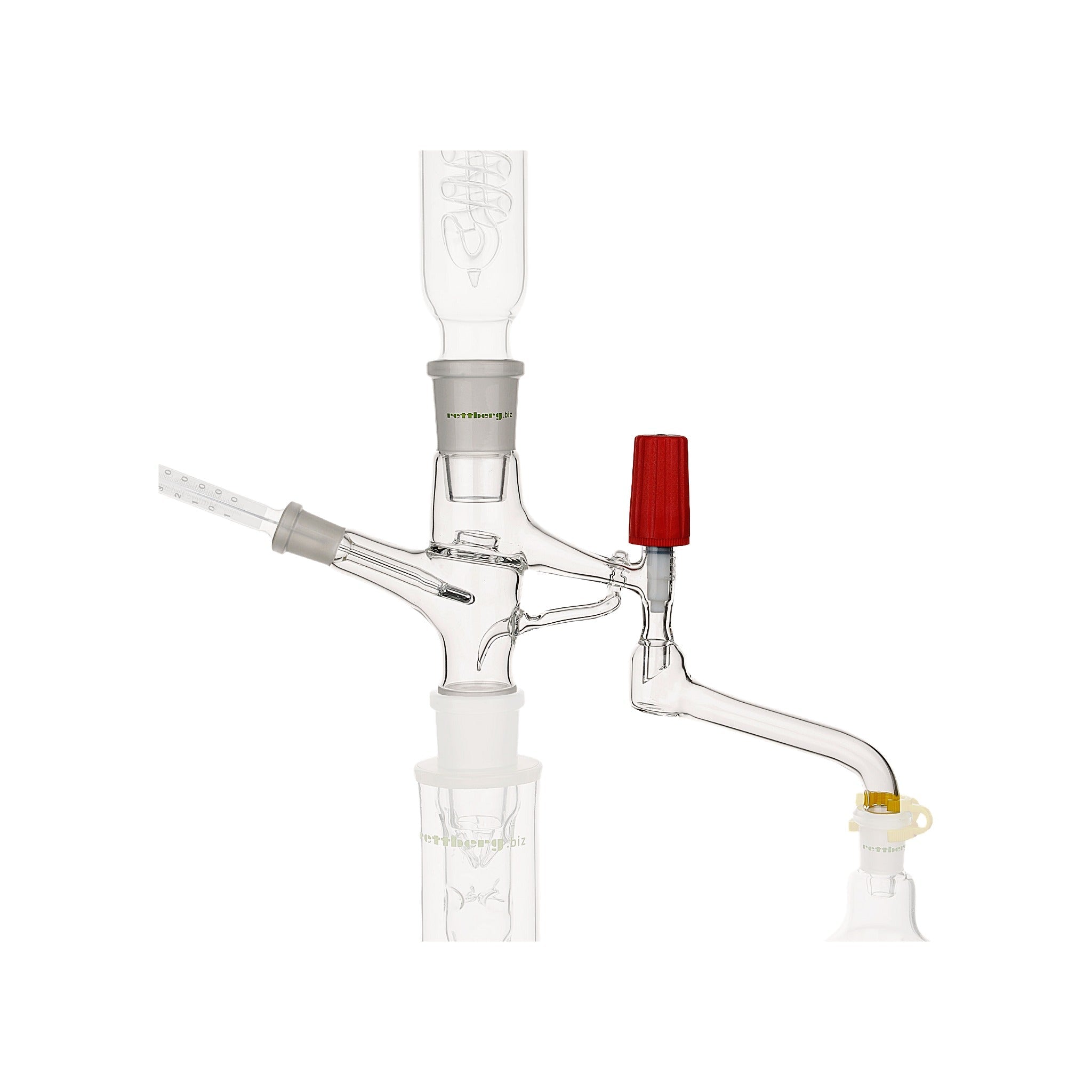 Destillations - Rücklaufteiler, handgeregelt - LabStore | Gebr. Rettberg GmbH