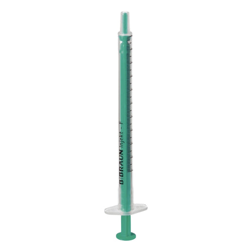 Einmalspritzen von B.Braun® - steril, 1 ml – 2 - teilig, latex - und silikonölfrei, 100 Stück - LabStore | Gebr. Rettberg GmbH