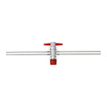 Einweghahn mit Glasküken, PTFE & Hohlküken - Borosilikatglas 3.3 - LabStore | Gebr. Rettberg GmbH