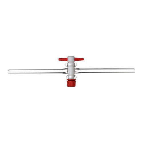 Einweghahn mit Glasküken, PTFE & Hohlküken - Borosilikatglas 3.3 - LabStore | Gebr. Rettberg GmbH