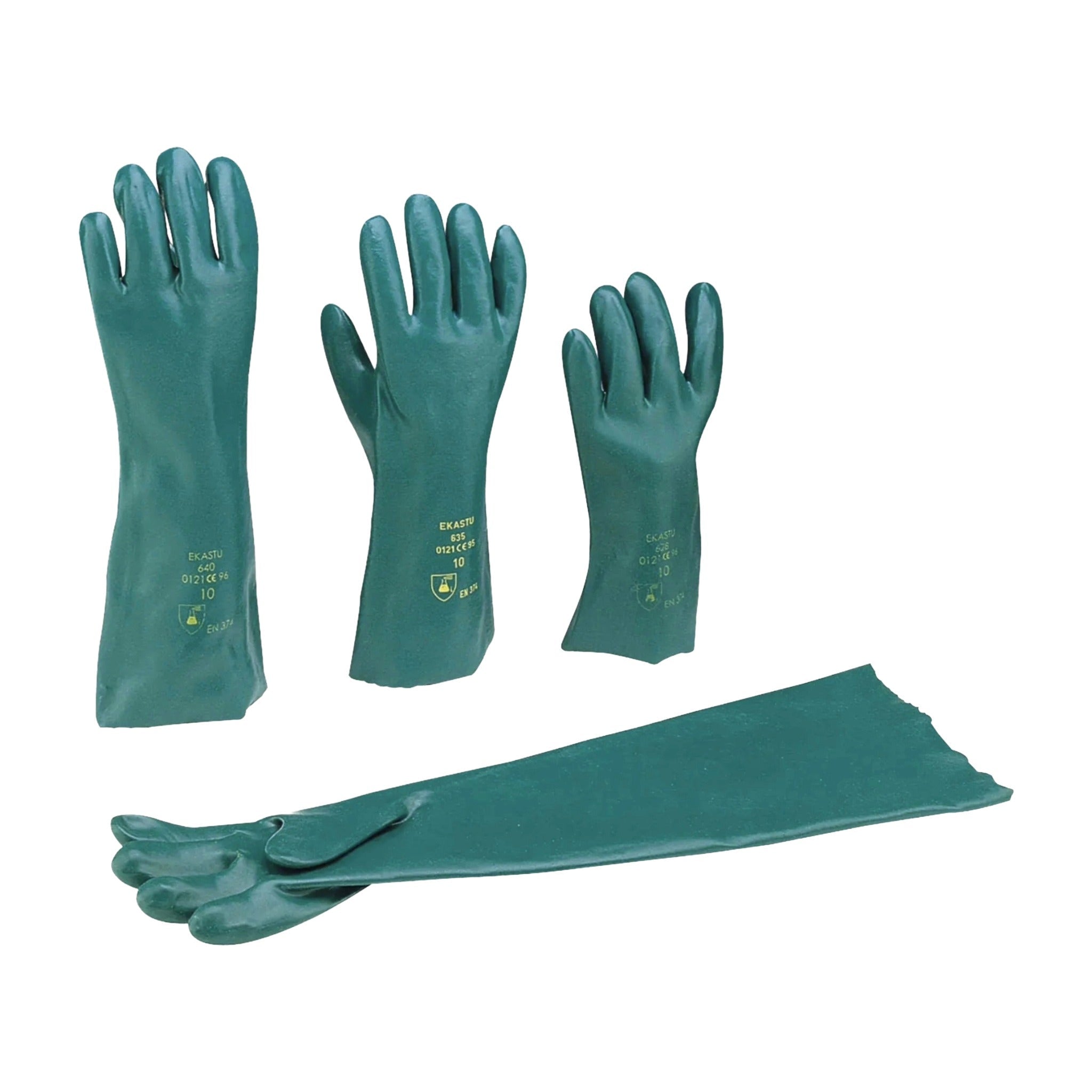EKASTU - Chemikalienschutzhandschuhe PVC Kategorie 3 Gr. 10 - LabStore | Gebr. Rettberg GmbH