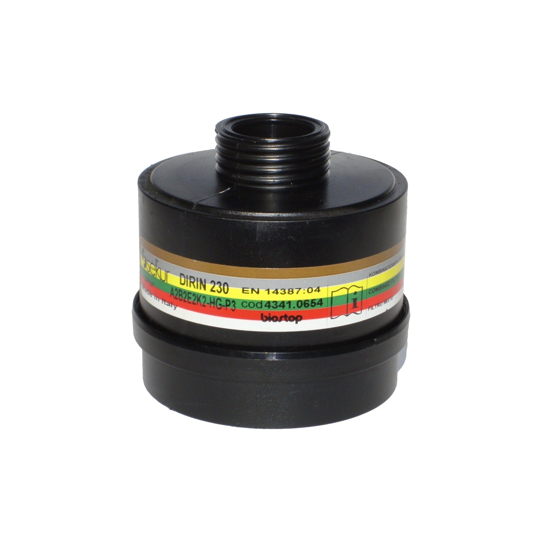 EKASTU - Mehrbereichs - Kombifilter DIRIN 230 A2B2E2K2 - P3R D - LabStore | Gebr. Rettberg GmbH