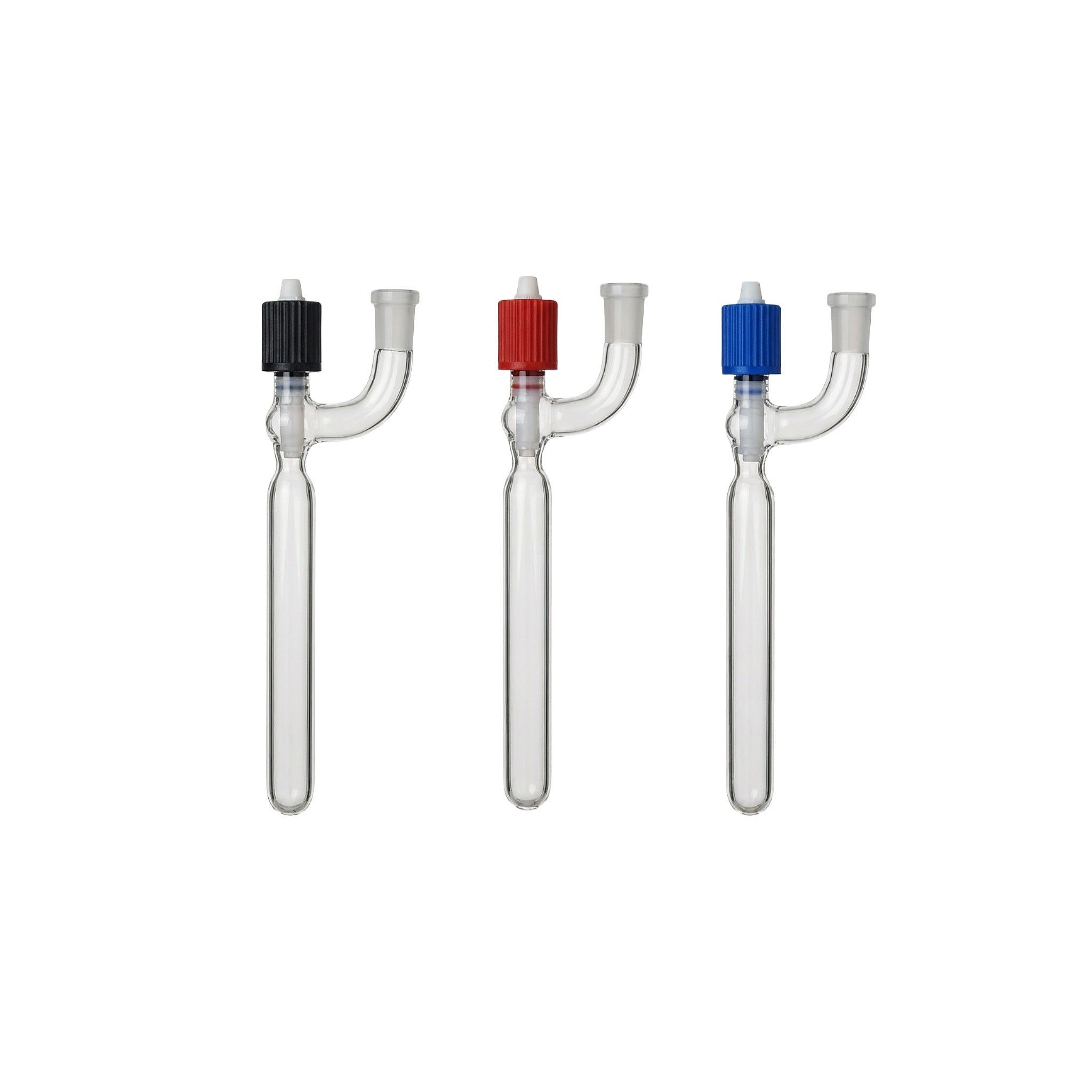 Schlenk - Rohr mit HV - Ventil und Feingewinde – seitliche Hülse NS 14,5/23 - LabStore | Gebr. Rettberg GmbH