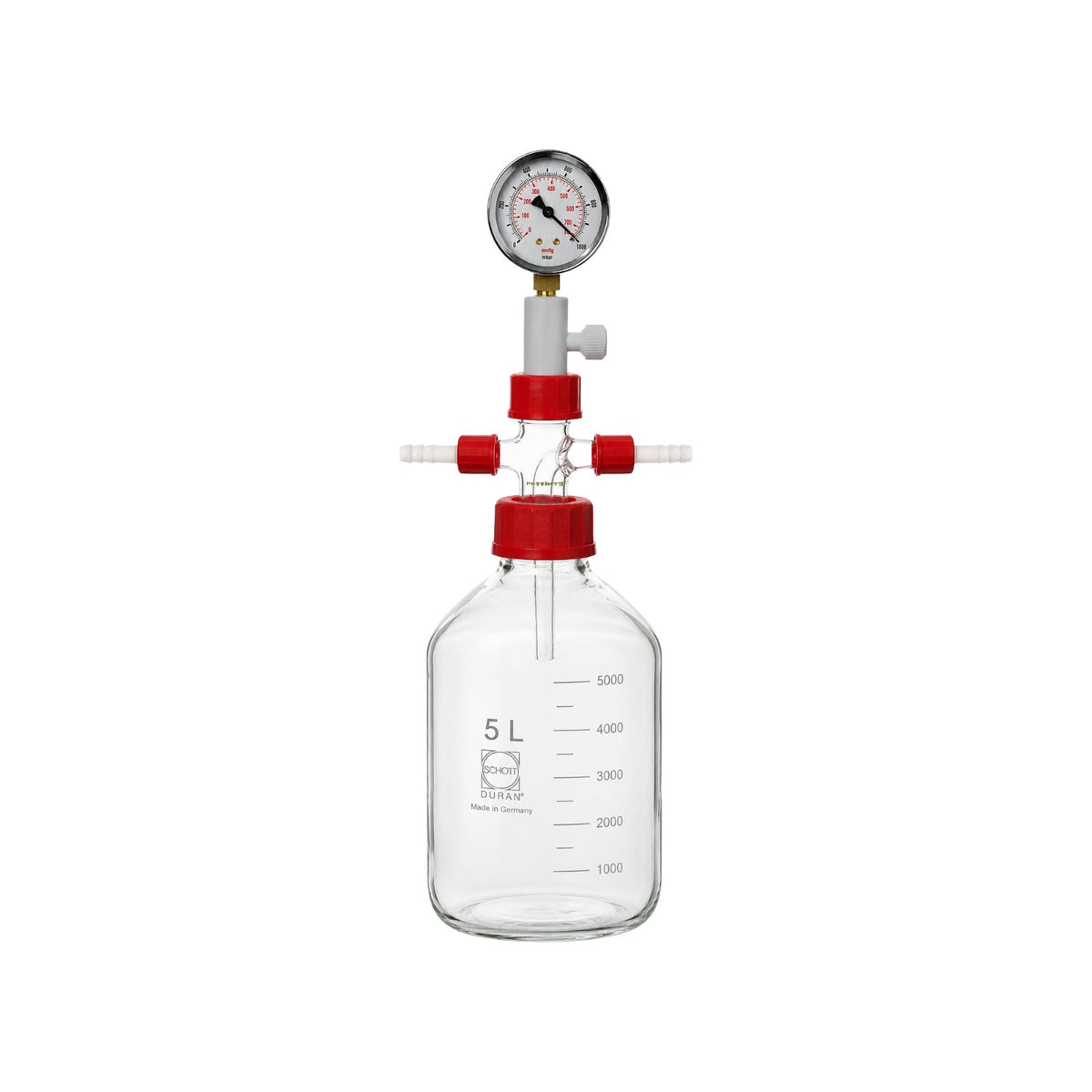 Woulff'sche Flasche, Borosilikatglas 3.3, GL 45 - LabStore | Gebr. Rettberg GmbH